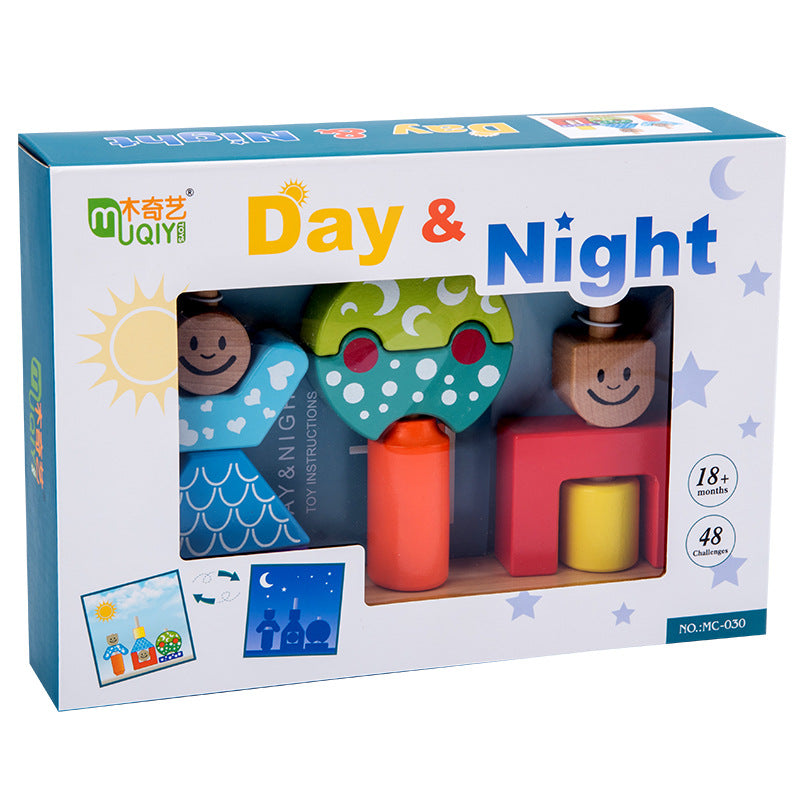 Wooden Building Blocks for Screen-Free Early Learning