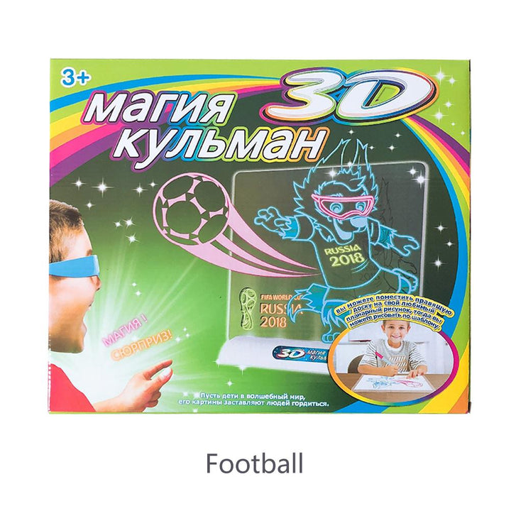 3D LED Drawing Board for Creative Screen-Free Play