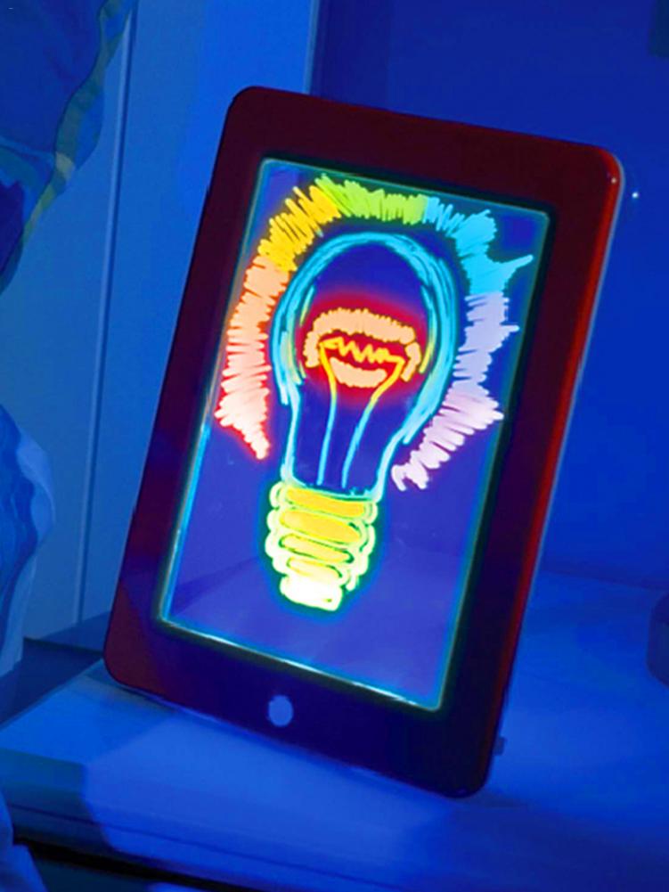 3D LED Drawing Board for Creative Screen-Free Play