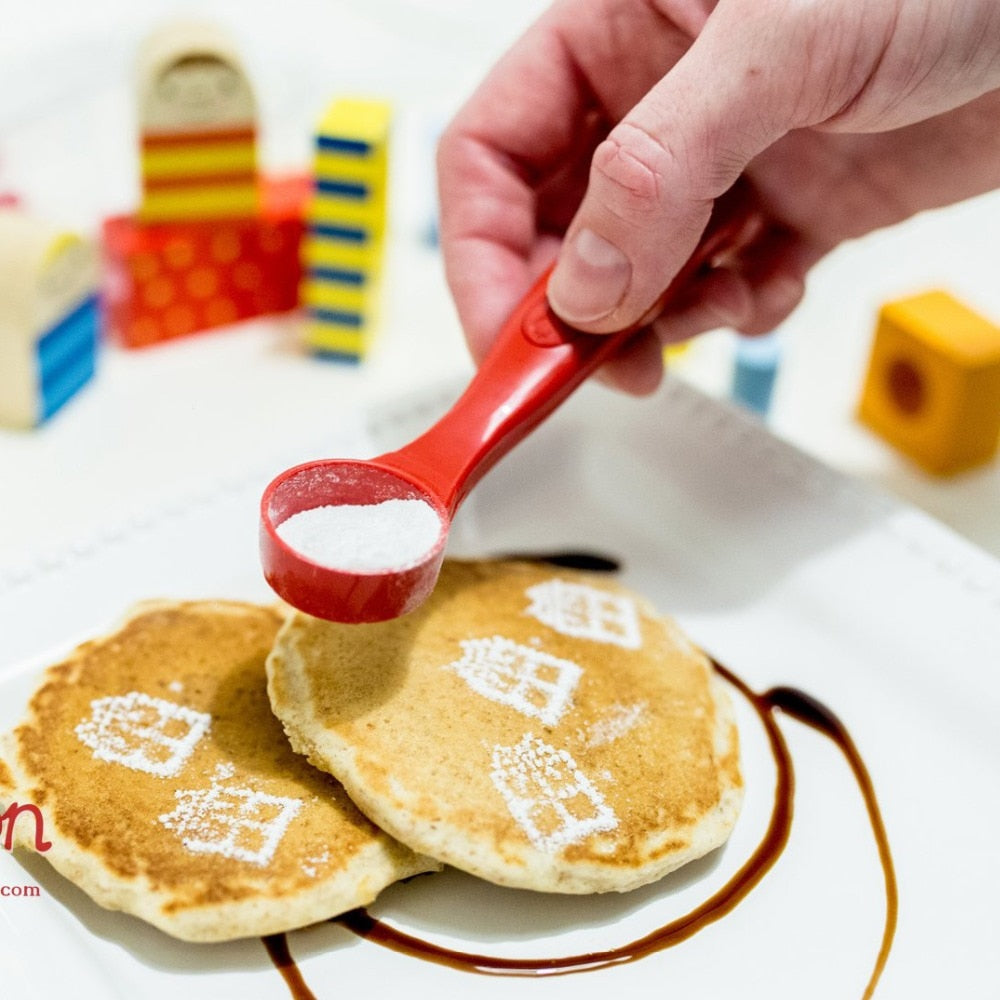 Coffee Stencil Dusting Tool with 16 Designs for Cakes