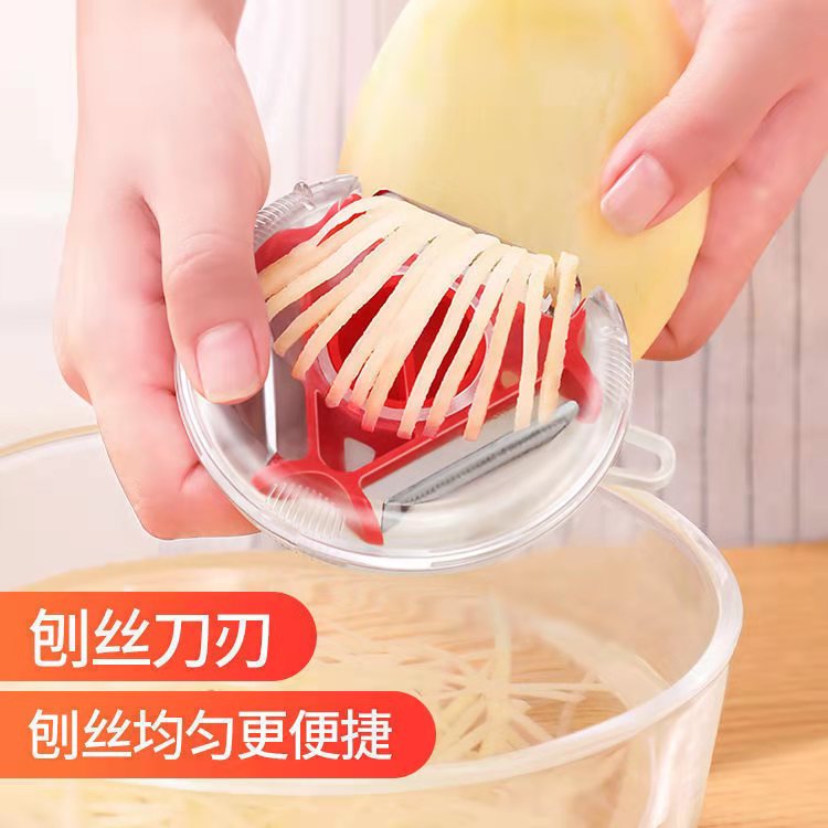 3-in-1 Vegetable Peeler, Shredder and Julienne Slicer