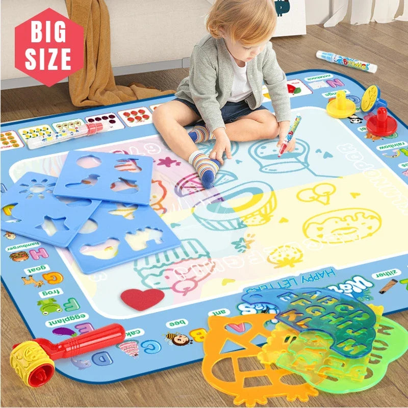 Reusable Water Drawing Mat for Mess-Free Creative Play
