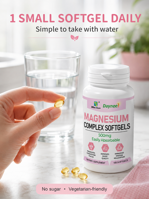 Magnesium Complex Softgels — Sleep Better, Feel Calmer