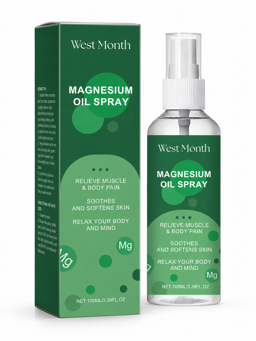 Magnesium Oil Spray — Muscle & Joint Pain Relief, Fast