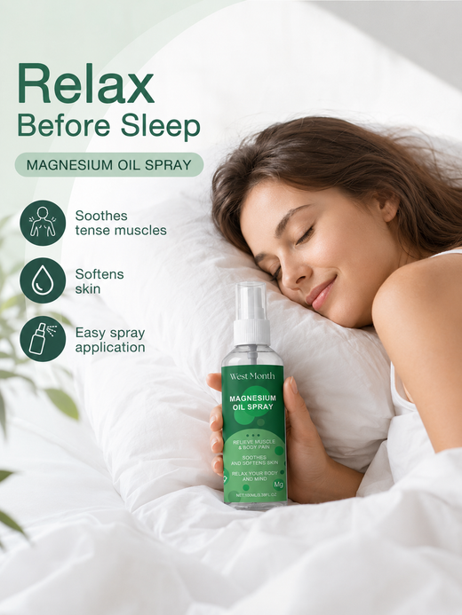 Magnesium Oil Spray — Muscle & Joint Pain Relief, Fast
