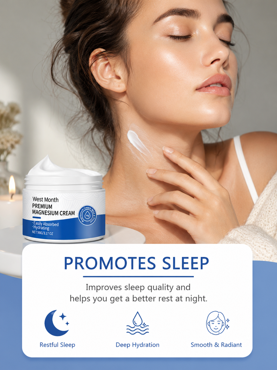 Magnesium Sleep Cream — Restful Sleep & Hydrated Skin