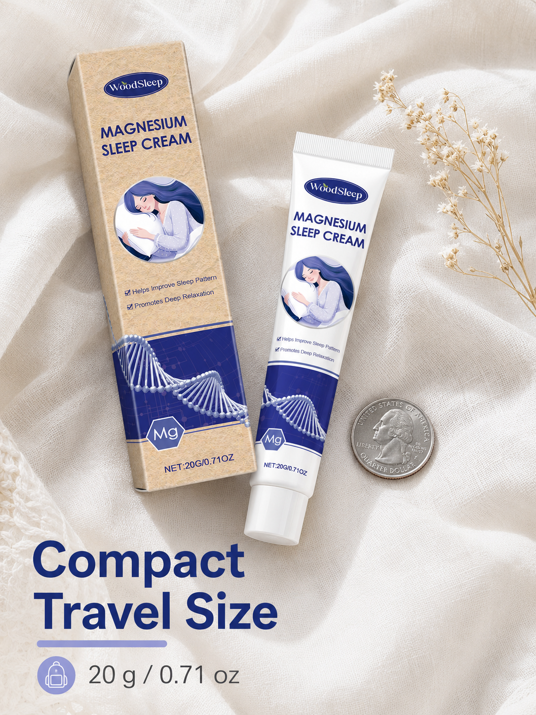 Magnesium Sleep Cream — Deeper, More Restorative Sleep