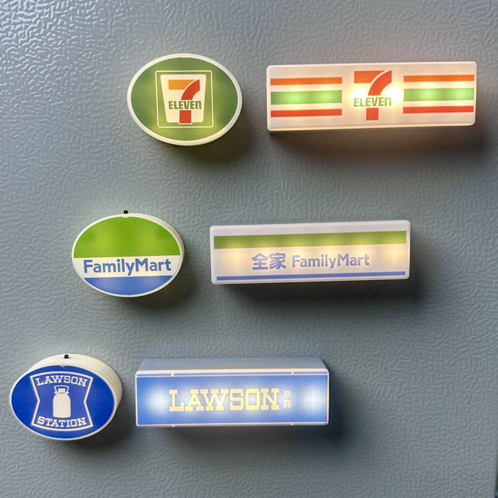 Fridge Magnet Sign Set for Colorful Convenience Decor