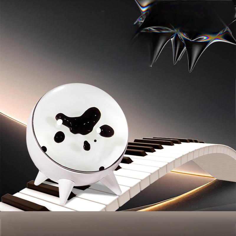 Music Reactive Magnetic Fluid Desk Light Ornament