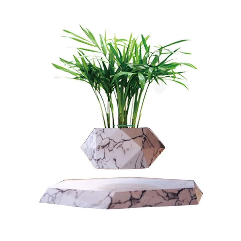 Magnetic Levitation Planter for Modern Desk Decor Display