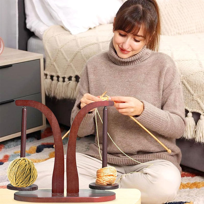 Magnetic Yarn Winder Stand for Smoother Thread Handling