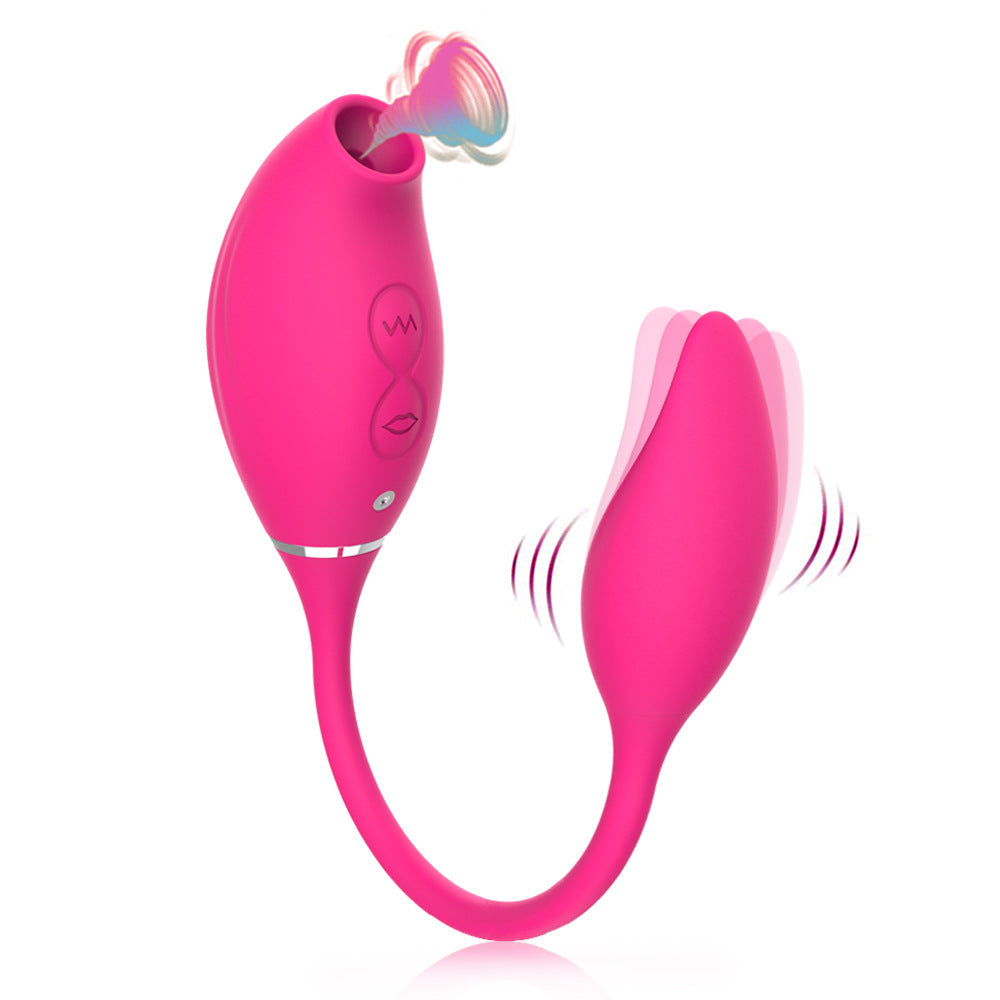 Magnetic Suction Vibrator With Flexible Dual Ends