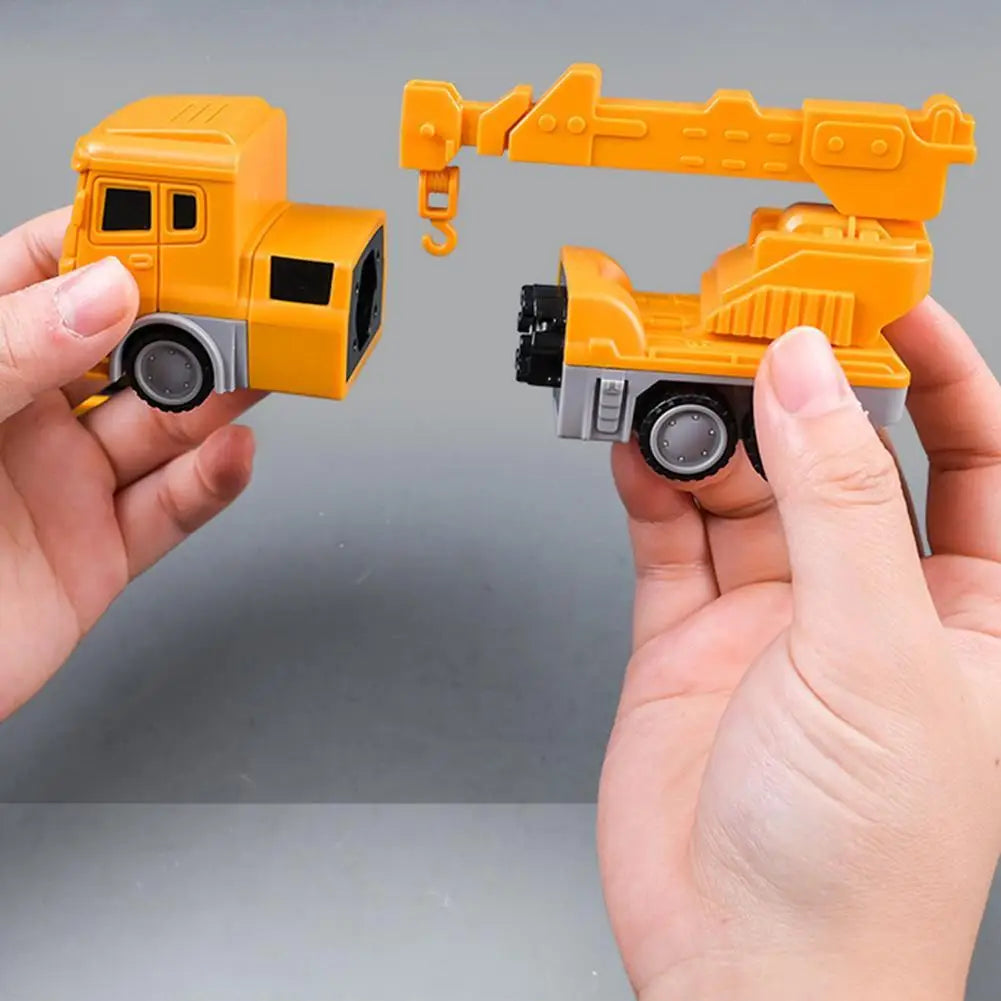 Magnetic Construction Vehicle Set, 35-Piece Robot