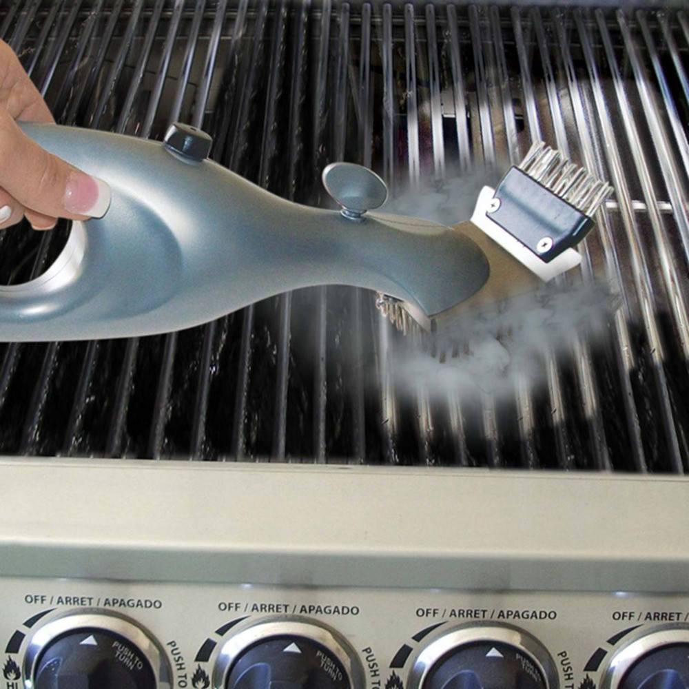 Steam Grill Cleaning Brush for Baked-On Grease Build-Up