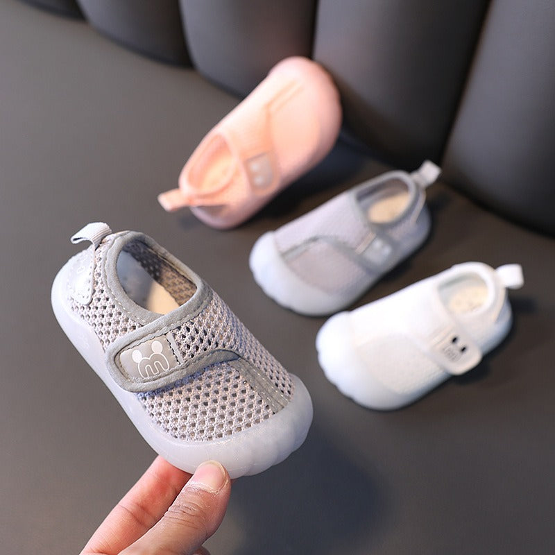 First Walking Shoes With Breathable Soft Soles