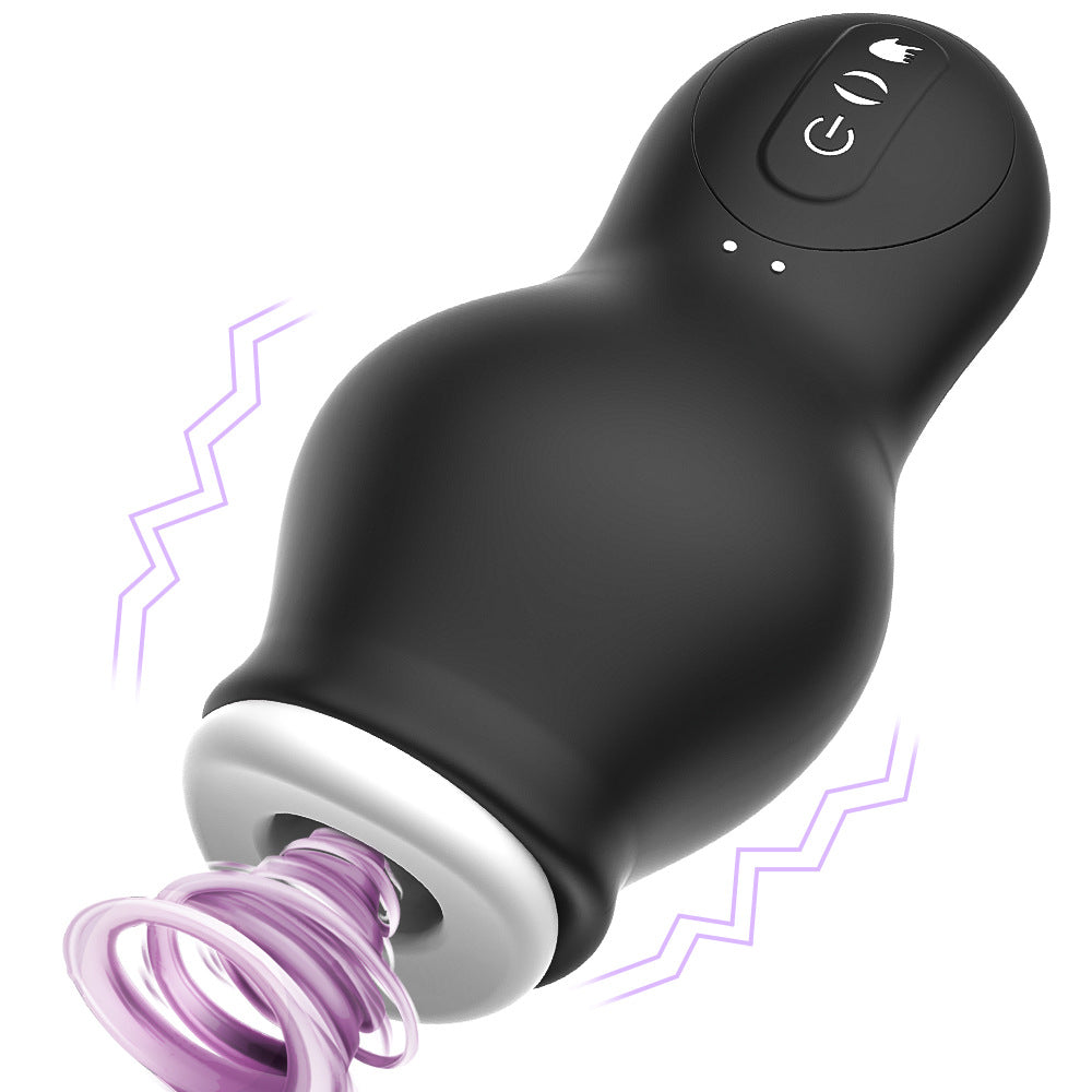 Male Suction Massager with Customizable Vibration