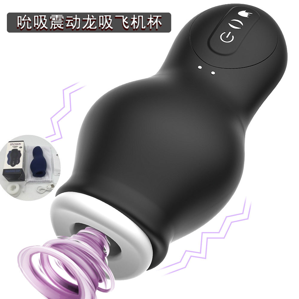 Male Suction Massager with Customizable Vibration