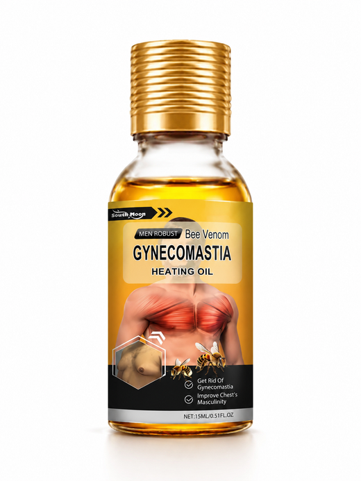 Chest Firming Oil for Men — Reduce Gynecomastia & Sculpt