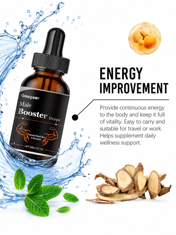 Male Vitality Drops — Natural Performance Support in 30ml