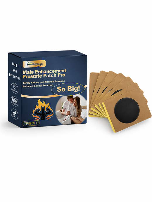 Prostate Support Patches — Herbal Transdermal for Male