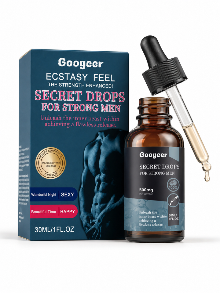Male Strength Secret Drops — Relieve Anxiety & Enhance