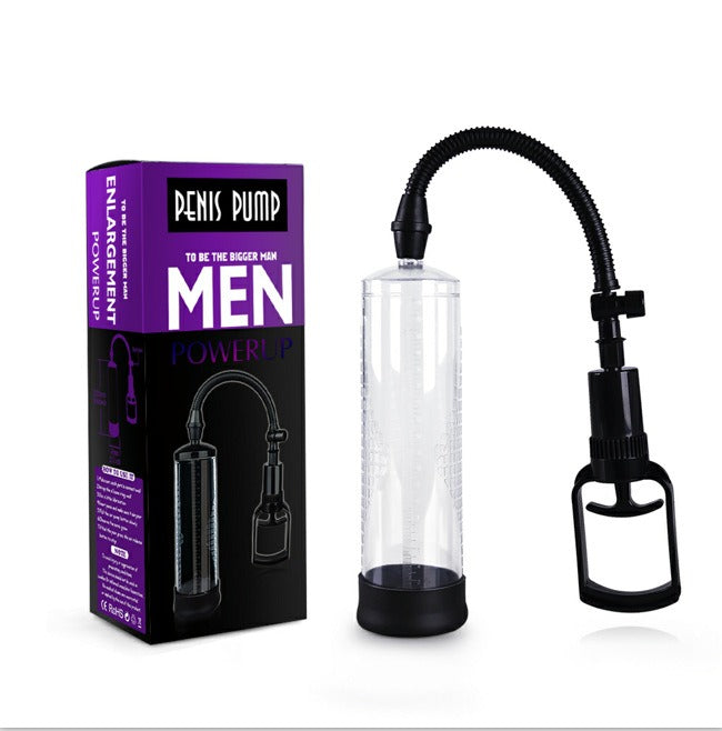 Penis Pump With Gauge for Controlled Vacuum Training