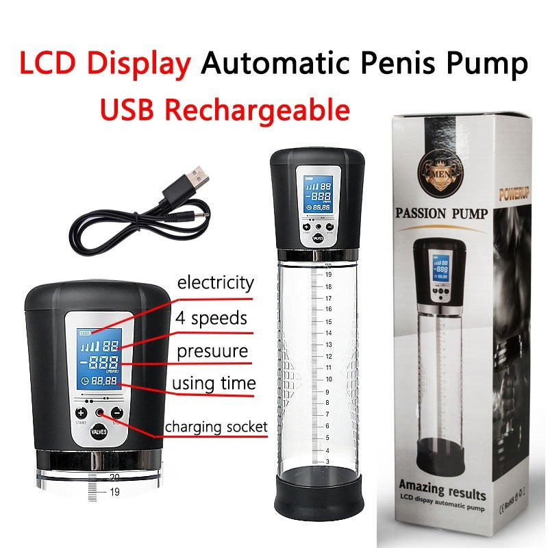Penis Pump With Gauge for Controlled Vacuum Training