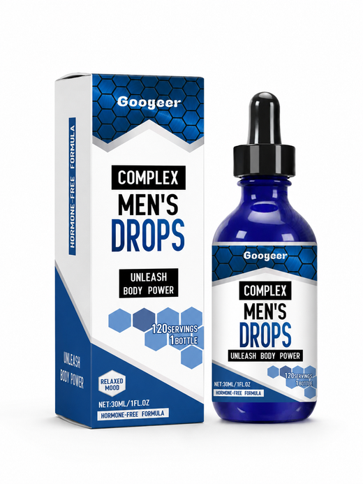 Men's Drops Supplement – Hormone-Free Vitality & Stamina Boost