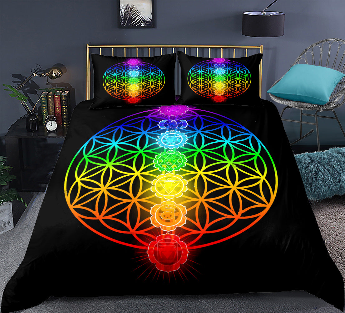 Mandala Bedding Set – Boho Bedroom Refresh, Full Size