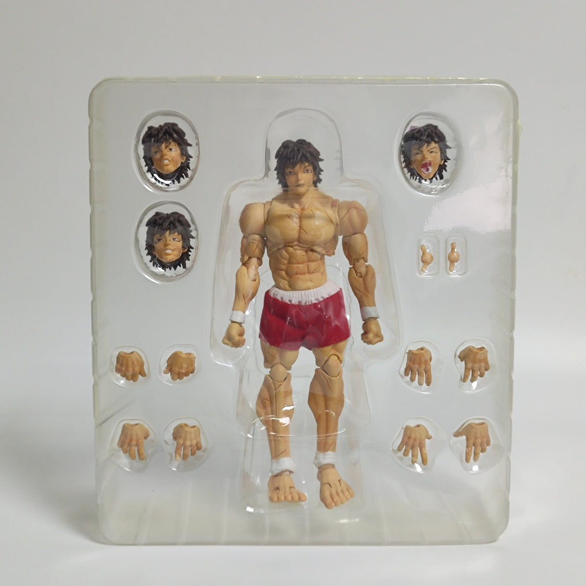 Manga Fighting Action Figure With Dynamic Poseability