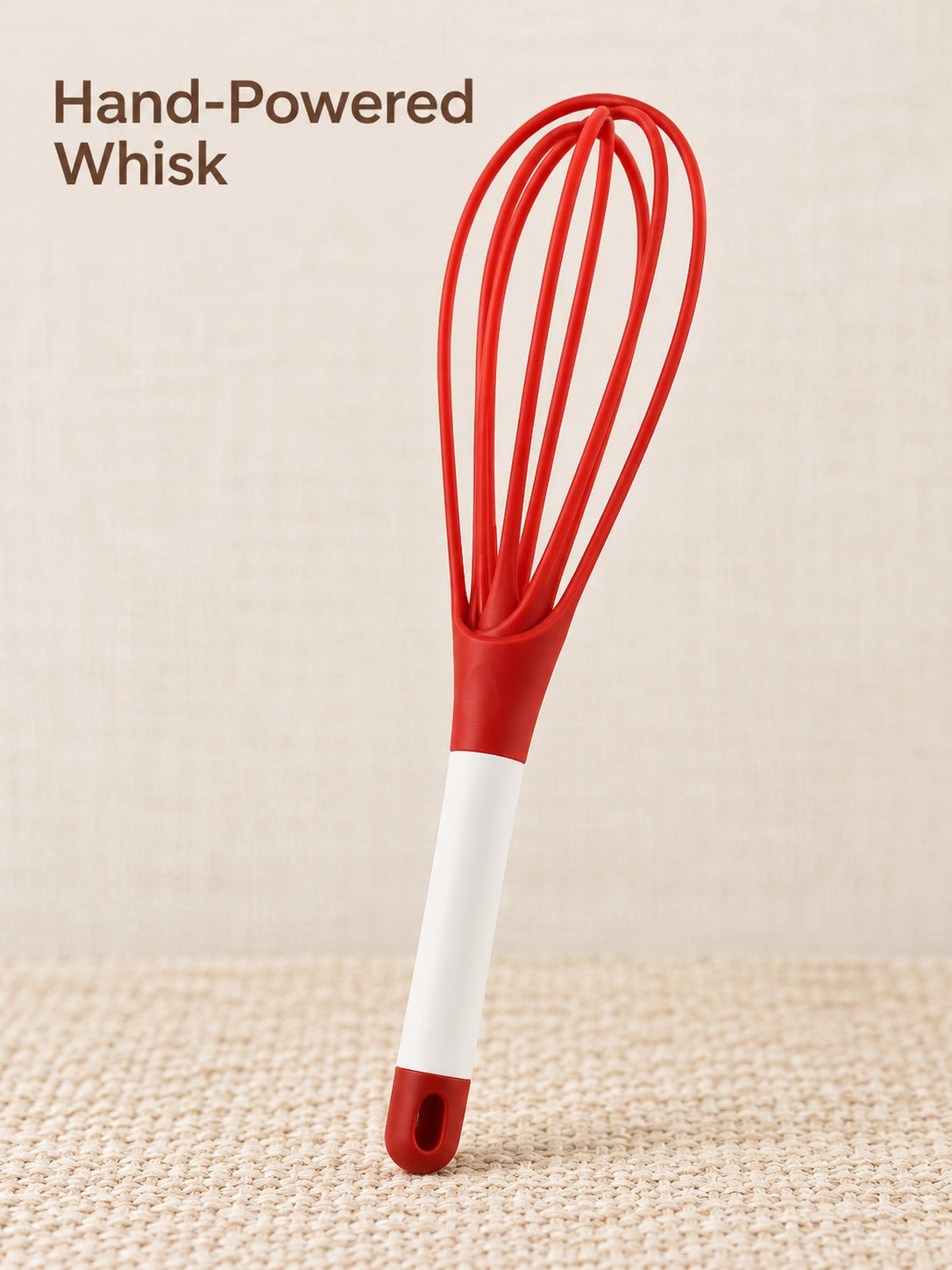 Hand-Powered Manual Egg Beater Whisk for Cream and Eggs