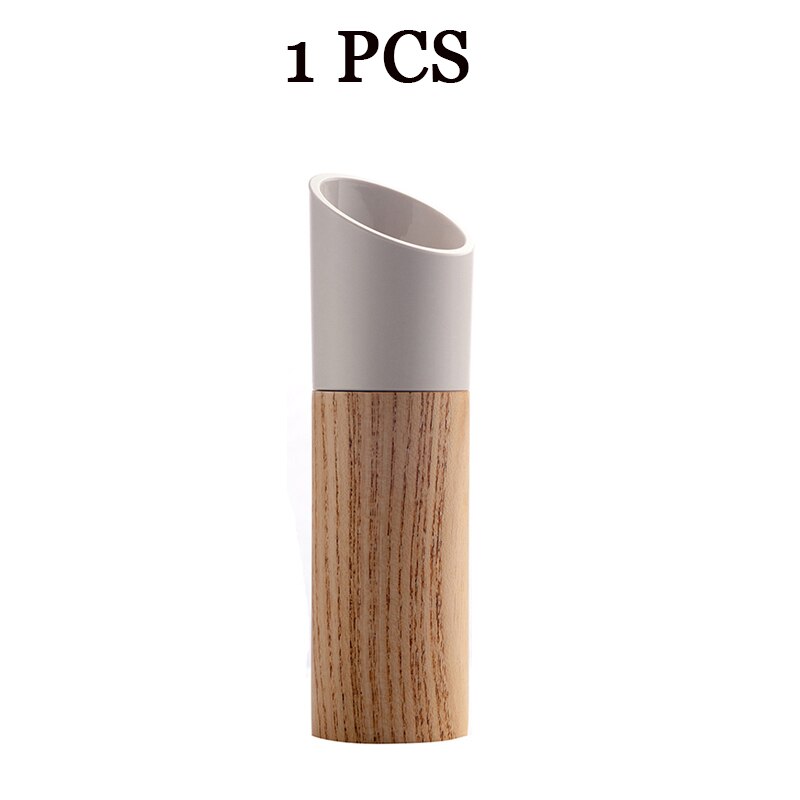 Wooden Salt and Pepper Grinder with Adjustable Coarseness