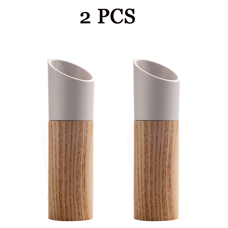 Wooden Salt and Pepper Grinder with Adjustable Coarseness