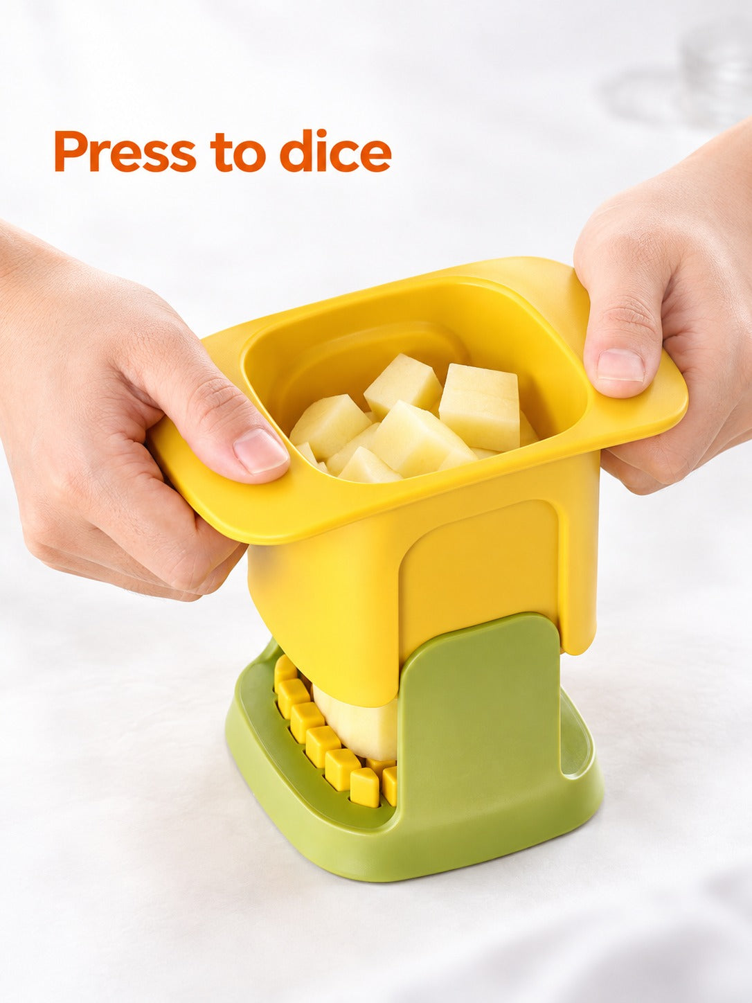 Manual Vegetable Chopper for Even 1.2cm Dicing