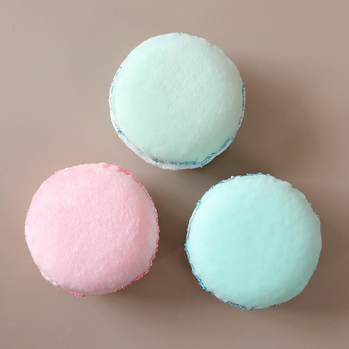 Macaron Christmas Ornaments for Whimsical Pastel Décor