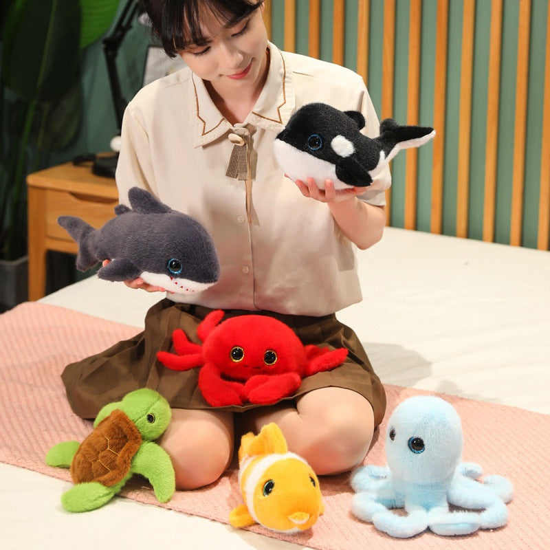 Marine Animal Plush Toy for Cozy Ocean-Themed Cuddles