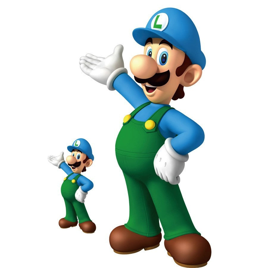 Mario Wall Stickers for Kids' Room: Peel-and-Stick Decor