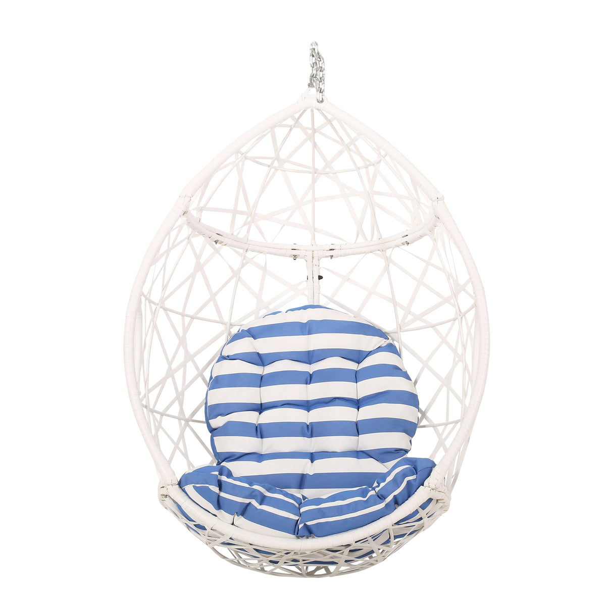 Hanging Egg Chair for a Cozy Porch or Patio Retreat