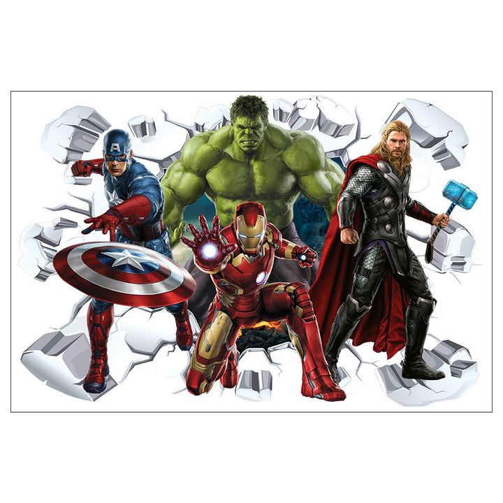 Superhero Wall Decal for Action-Packed Room Makeovers