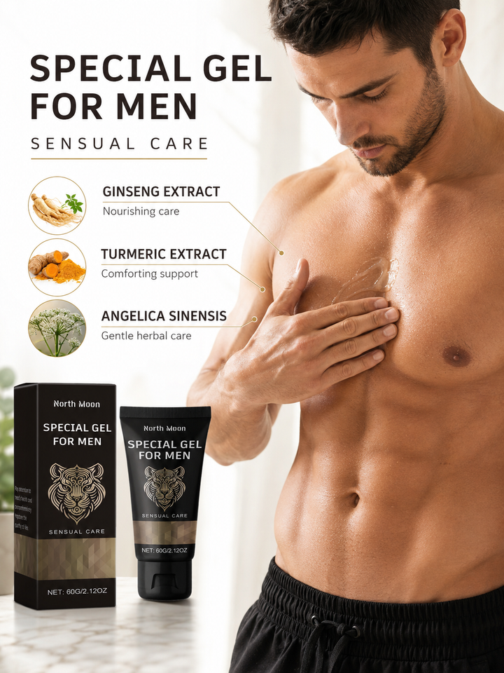 Massage Gel — Herbal Vitality & Intimate Wellness for Men