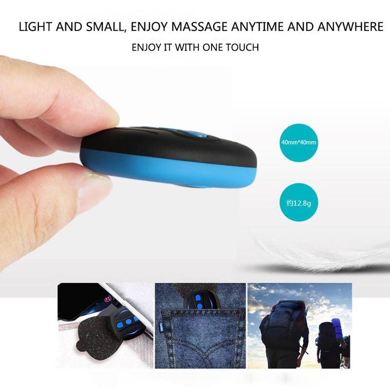 Portable Neck Massager Patch for On-the-Go Relief