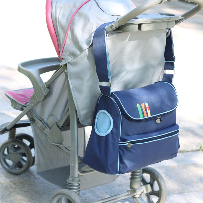 Large-Capacity Diaper Bag With Organized Baby Storage
