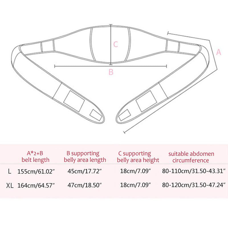 Maternity Support Belt for Growing Belly Comfort