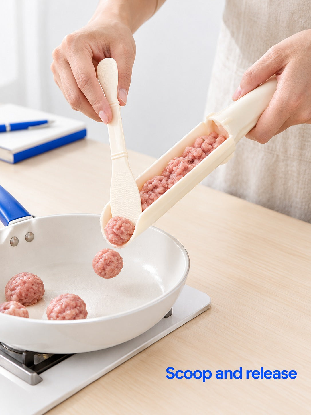 Meatball Maker Scoop: Uniform Hot Pot Meatballs, Less Mess