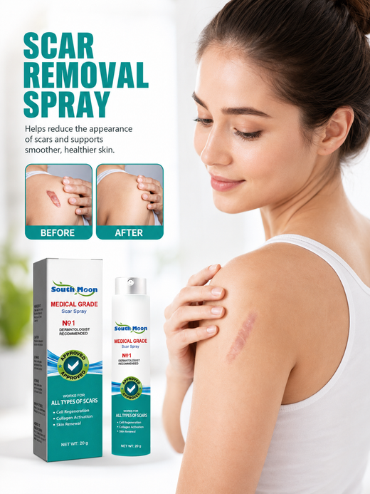 Medical Grade Scar Spray — Smooths & Fades All Scars | South Moon