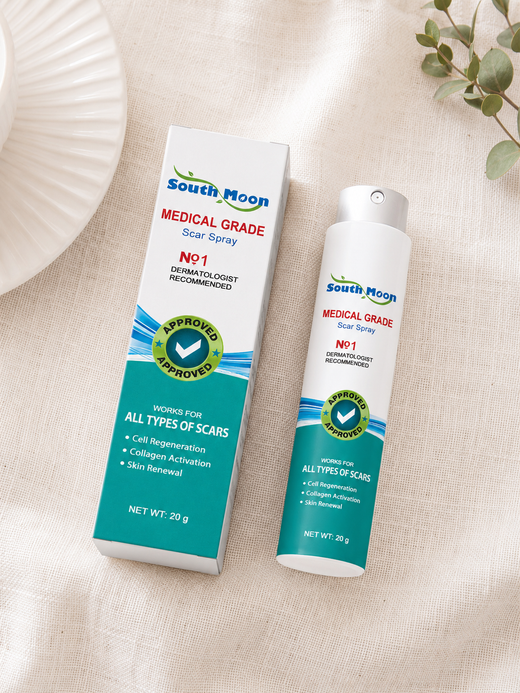 Medical Grade Scar Spray — Smooths & Fades All Scars | South Moon