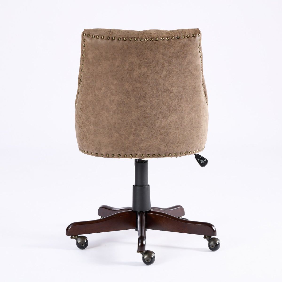 Vintage Tufted Office Chair with Height & Tilt Adjustment