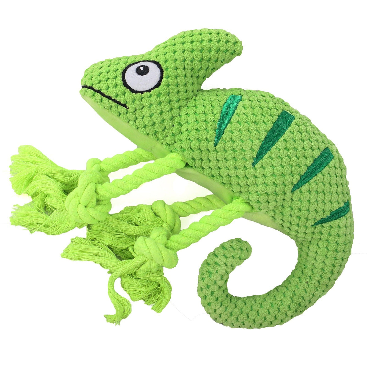 Chameleon Dog Toy for Tug, Fetch and Enrichment
