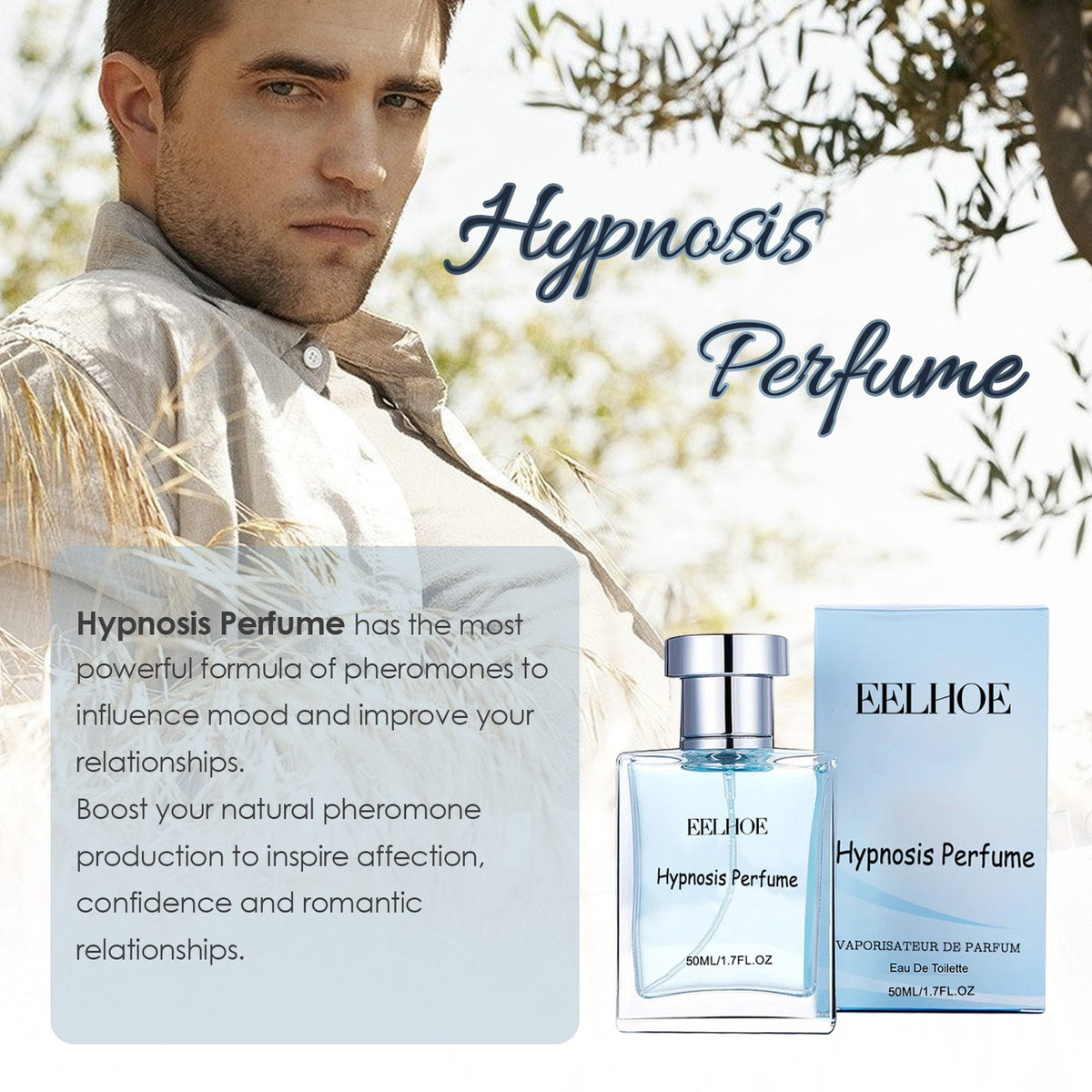 Men's Fresh Fragrance Spray for Dates & Daily Wear