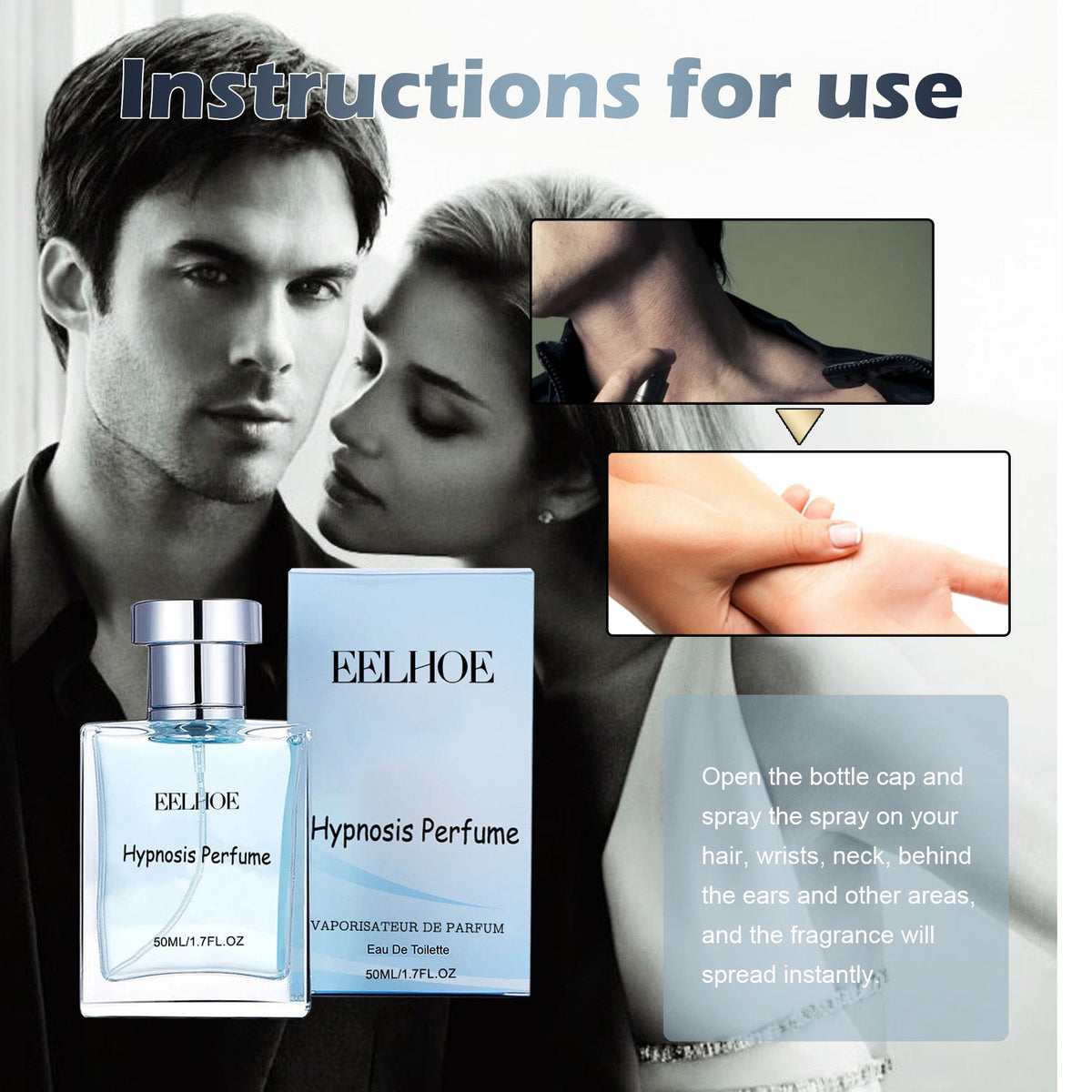 Men's Fresh Fragrance Spray for Dates & Daily Wear